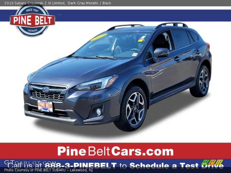 Dark Gray Metallic / Black 2019 Subaru Crosstrek 2.0i Limited