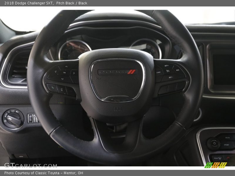 Pitch Black / Black 2018 Dodge Challenger SXT