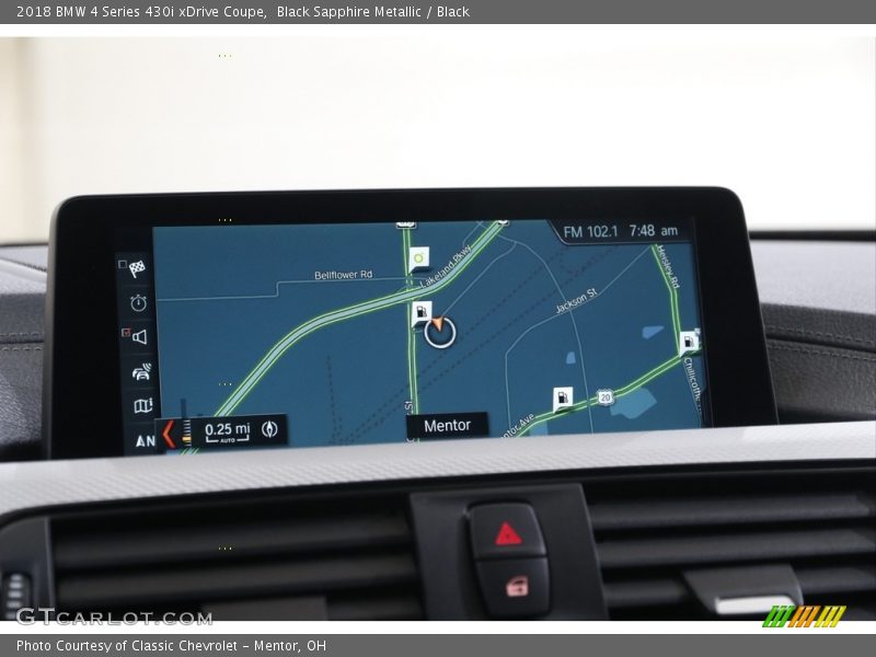 Black Sapphire Metallic / Black 2018 BMW 4 Series 430i xDrive Coupe