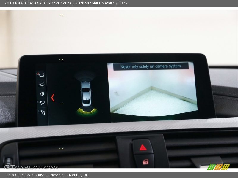 Black Sapphire Metallic / Black 2018 BMW 4 Series 430i xDrive Coupe
