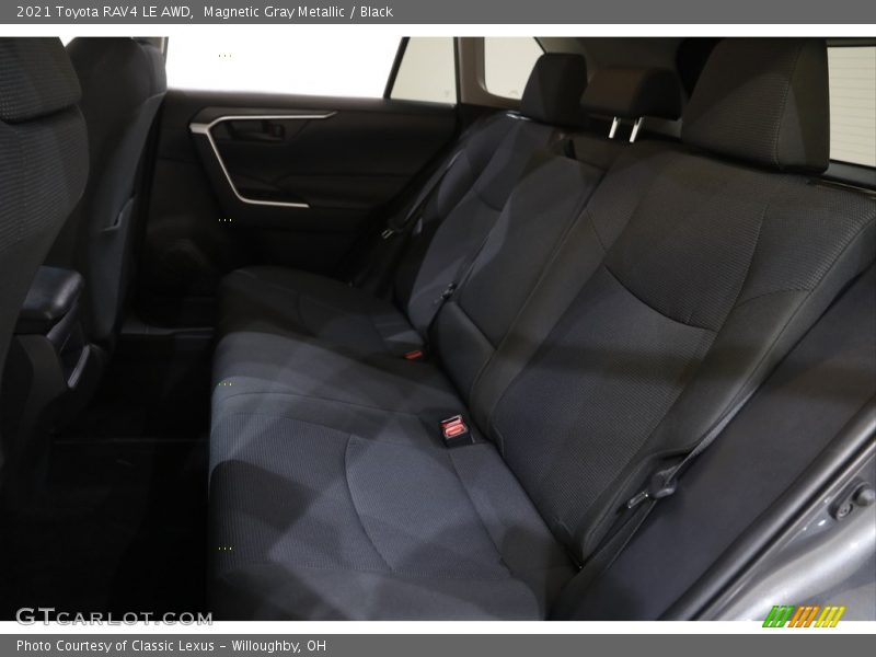 Magnetic Gray Metallic / Black 2021 Toyota RAV4 LE AWD