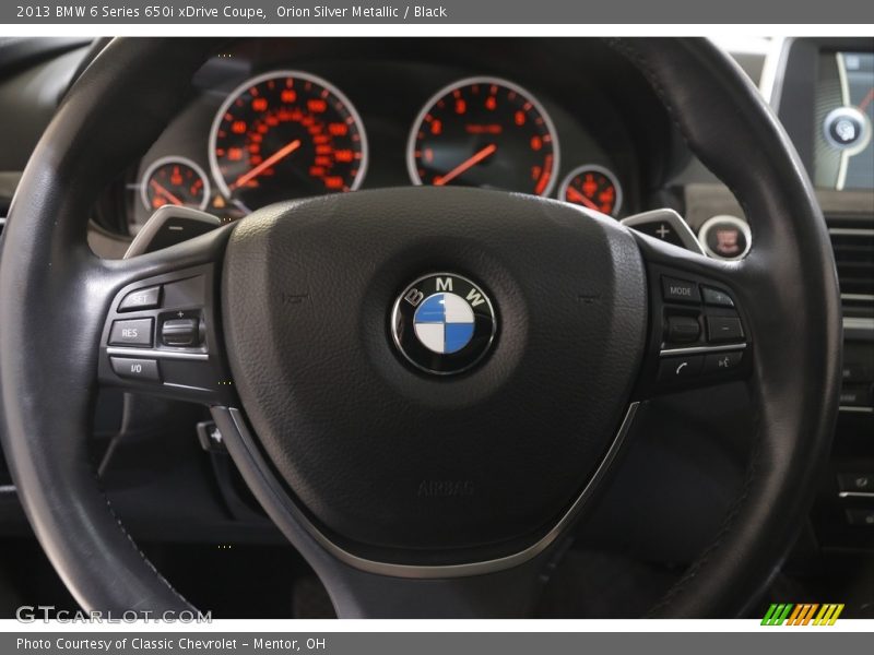  2013 6 Series 650i xDrive Coupe Steering Wheel