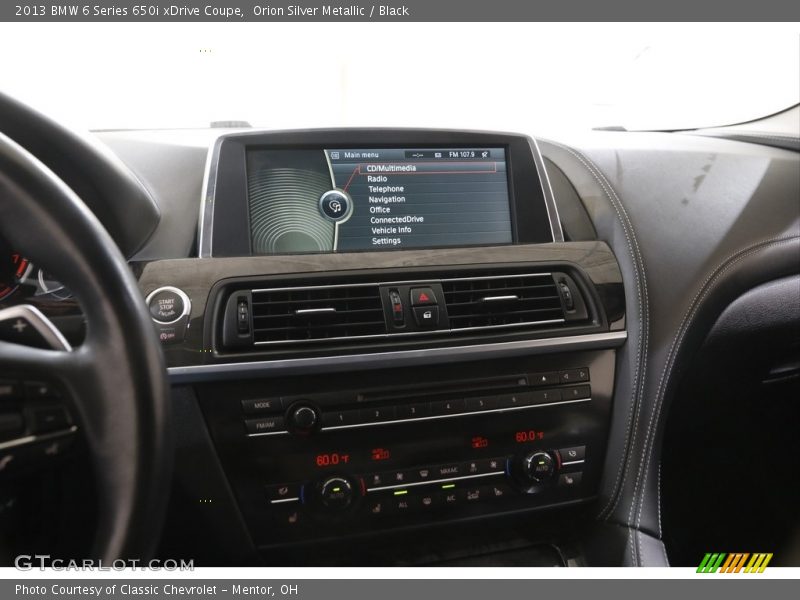 Controls of 2013 6 Series 650i xDrive Coupe