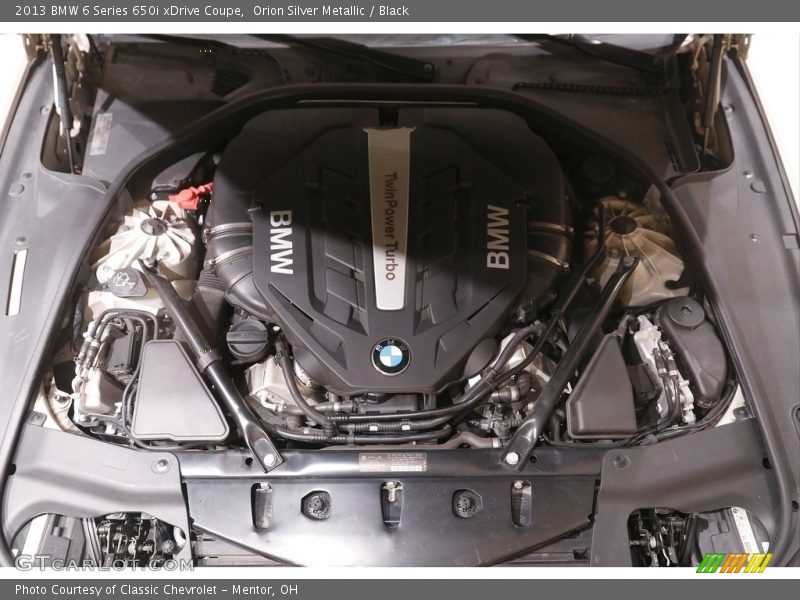  2013 6 Series 650i xDrive Coupe Engine - 4.4 Liter DI TwinPower Turbocharged DOHC 32-Valve VVT V8