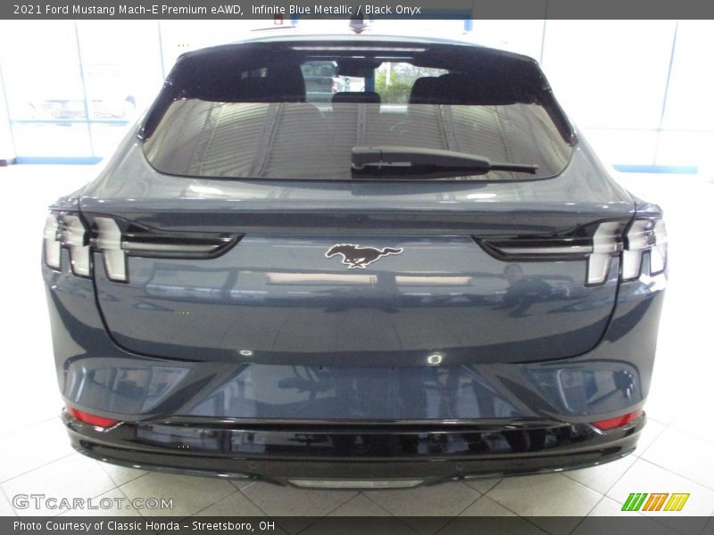 Infinite Blue Metallic / Black Onyx 2021 Ford Mustang Mach-E Premium eAWD