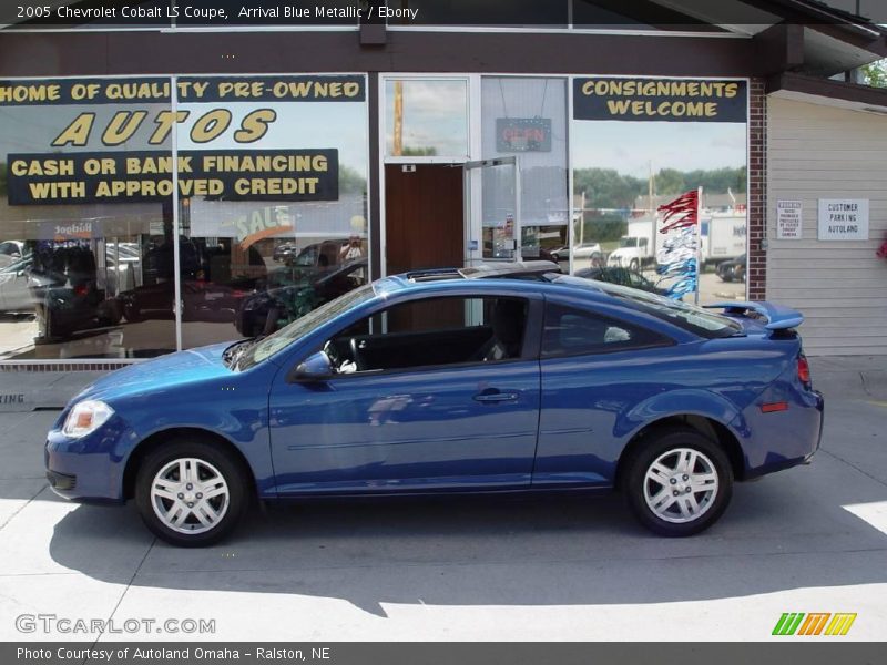 Arrival Blue Metallic / Ebony 2005 Chevrolet Cobalt LS Coupe