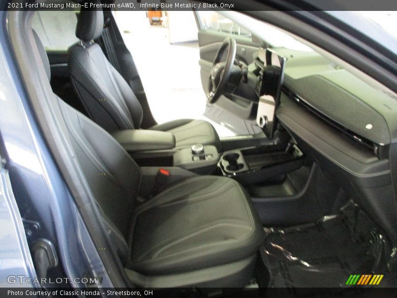 Front Seat of 2021 Mustang Mach-E Premium eAWD