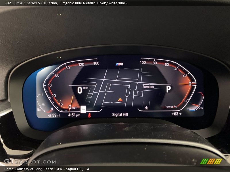  2022 5 Series 540i Sedan 540i Sedan Gauges