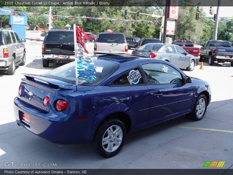 Arrival Blue Metallic / Ebony 2005 Chevrolet Cobalt LS Coupe