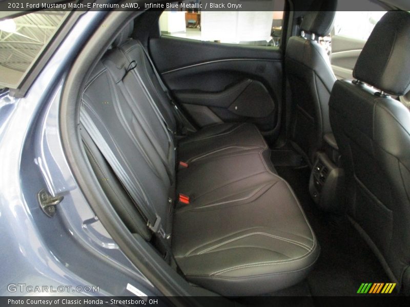 Rear Seat of 2021 Mustang Mach-E Premium eAWD