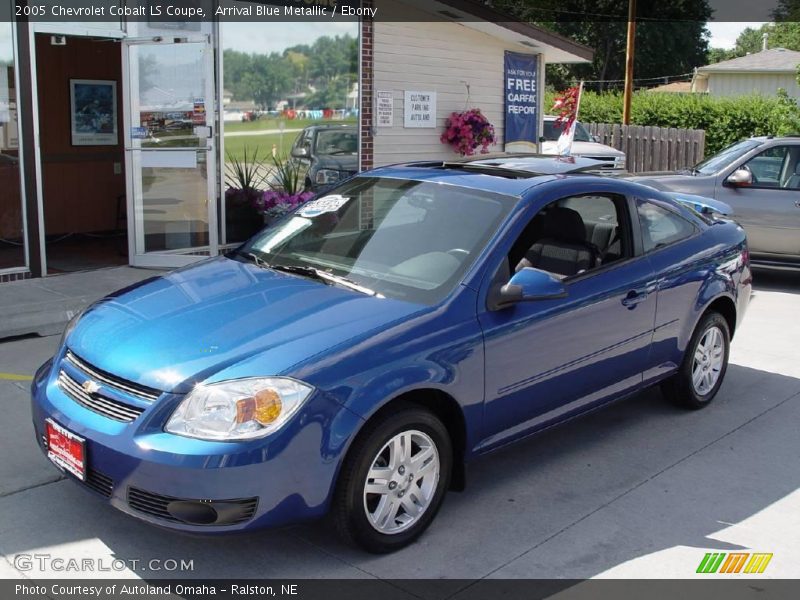 Arrival Blue Metallic / Ebony 2005 Chevrolet Cobalt LS Coupe