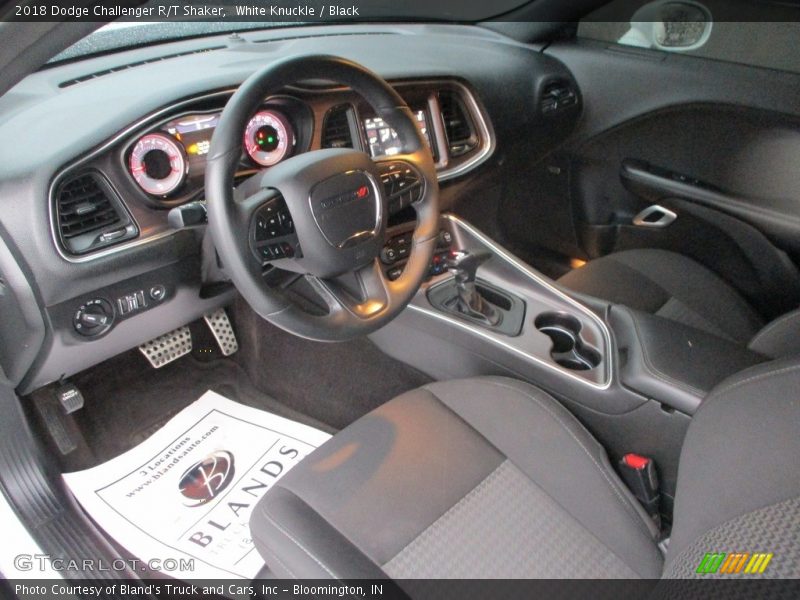White Knuckle / Black 2018 Dodge Challenger R/T Shaker