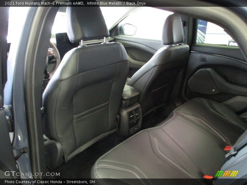 Rear Seat of 2021 Mustang Mach-E Premium eAWD