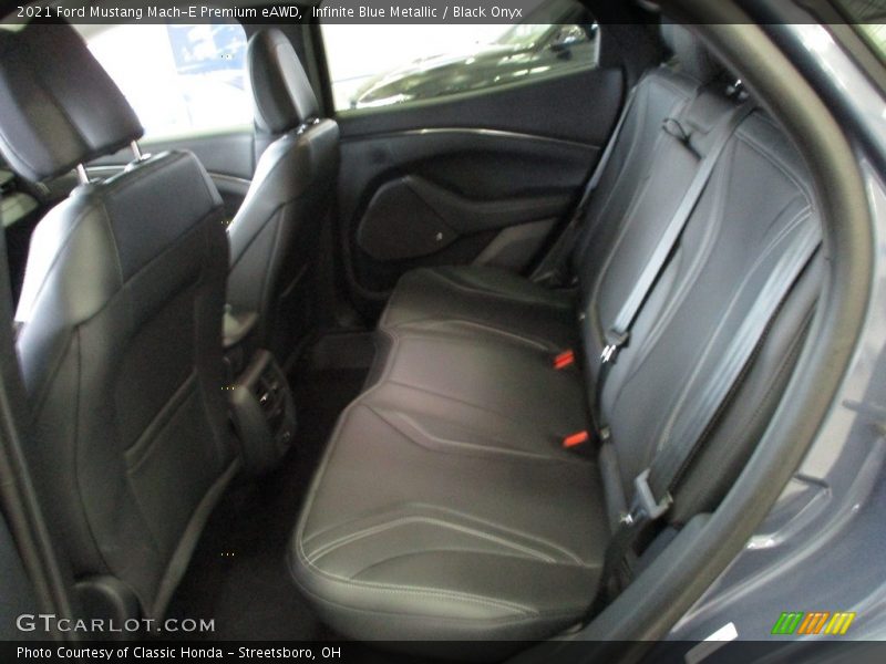 Rear Seat of 2021 Mustang Mach-E Premium eAWD