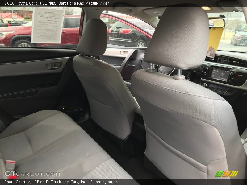 Barcelona Red Metallic / Ash 2016 Toyota Corolla LE Plus