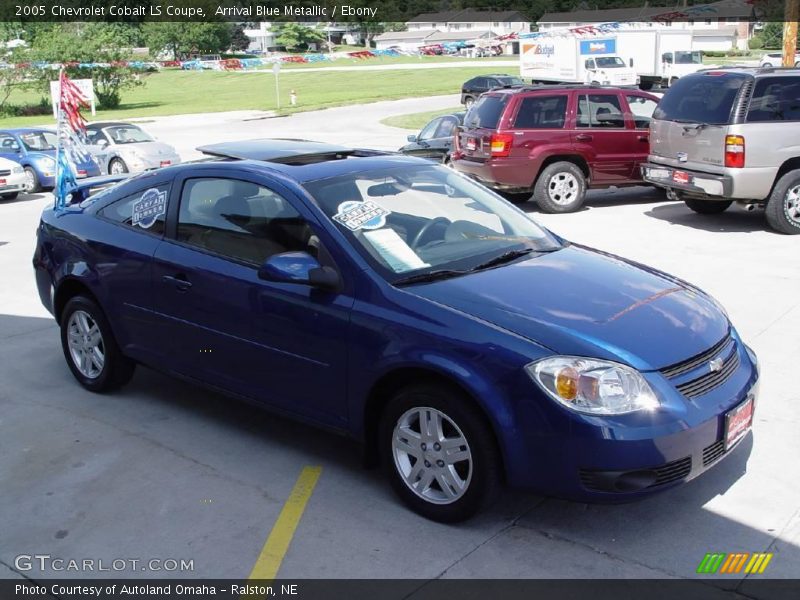 Arrival Blue Metallic / Ebony 2005 Chevrolet Cobalt LS Coupe