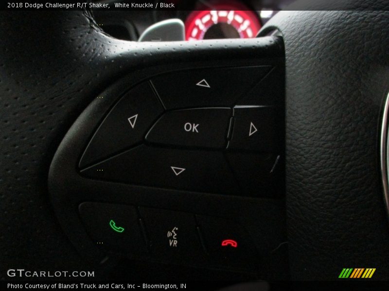 White Knuckle / Black 2018 Dodge Challenger R/T Shaker