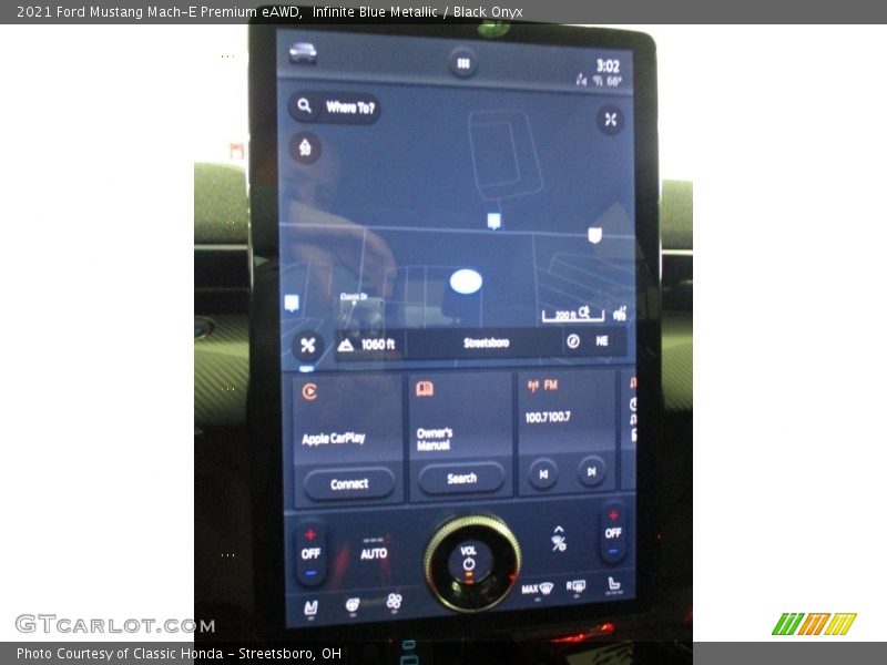Navigation of 2021 Mustang Mach-E Premium eAWD