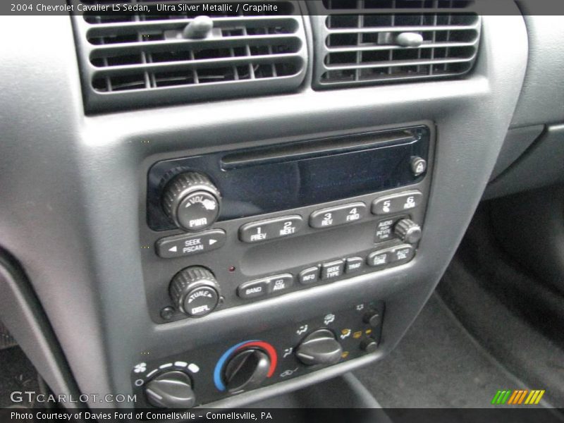 Ultra Silver Metallic / Graphite 2004 Chevrolet Cavalier LS Sedan