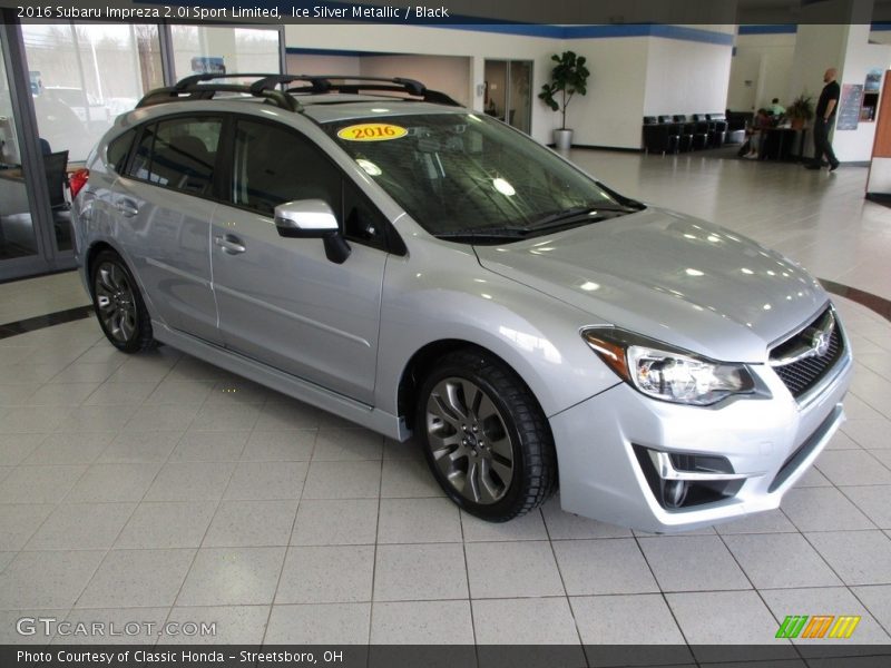 Ice Silver Metallic / Black 2016 Subaru Impreza 2.0i Sport Limited