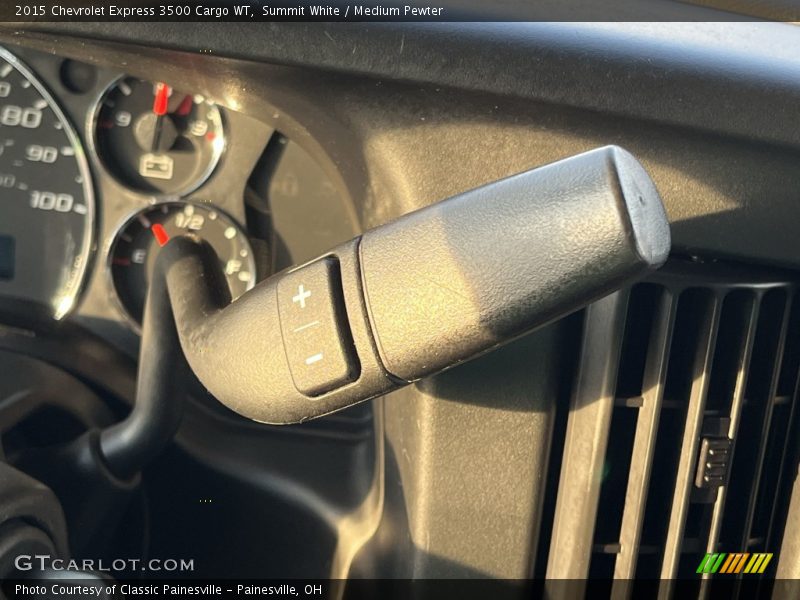 Summit White / Medium Pewter 2015 Chevrolet Express 3500 Cargo WT