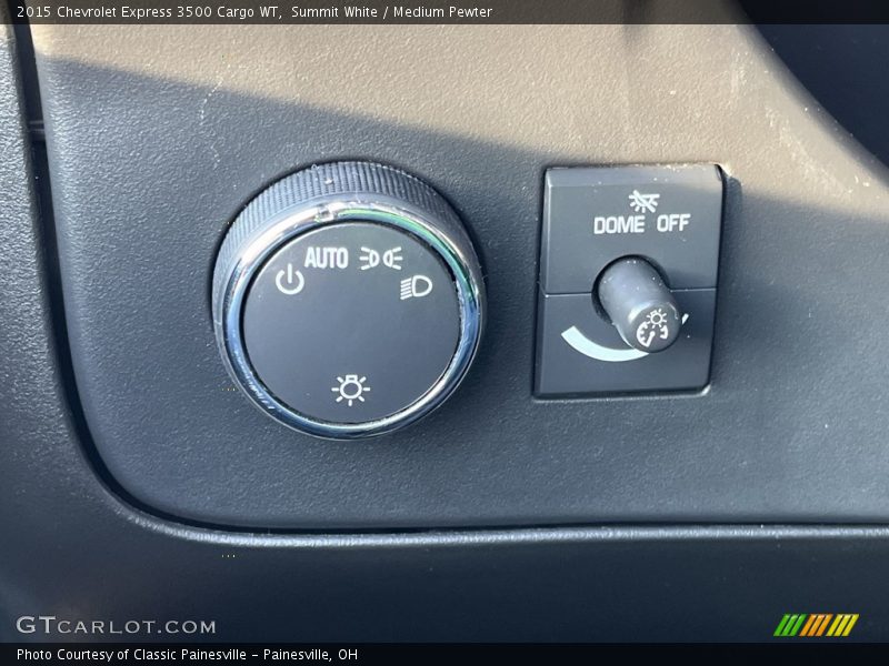 Summit White / Medium Pewter 2015 Chevrolet Express 3500 Cargo WT