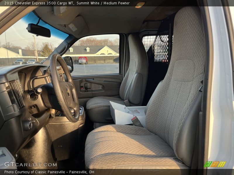 Summit White / Medium Pewter 2015 Chevrolet Express 3500 Cargo WT