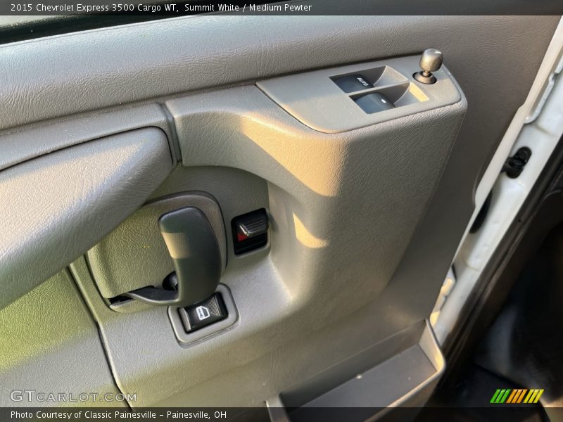 Summit White / Medium Pewter 2015 Chevrolet Express 3500 Cargo WT