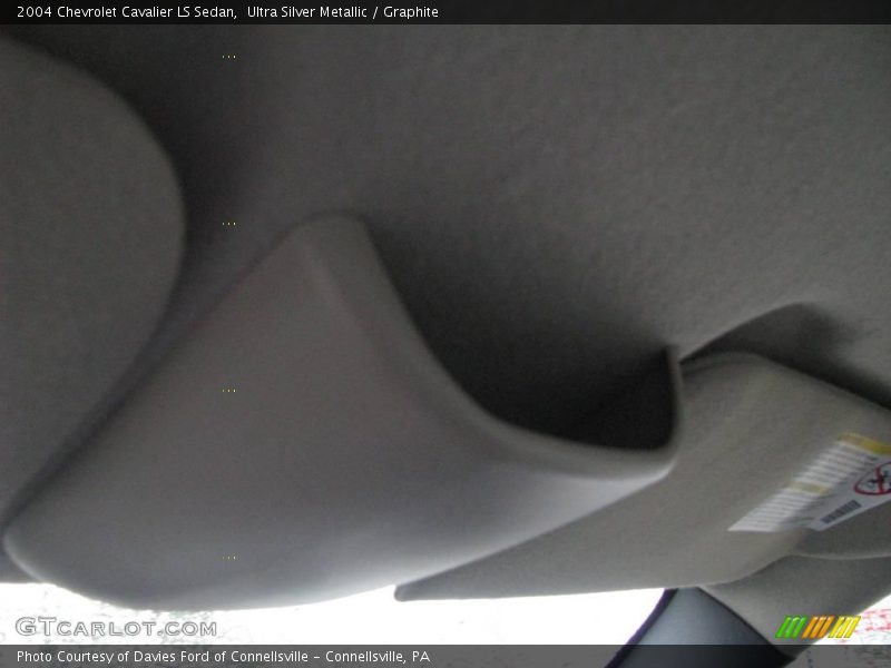 Ultra Silver Metallic / Graphite 2004 Chevrolet Cavalier LS Sedan