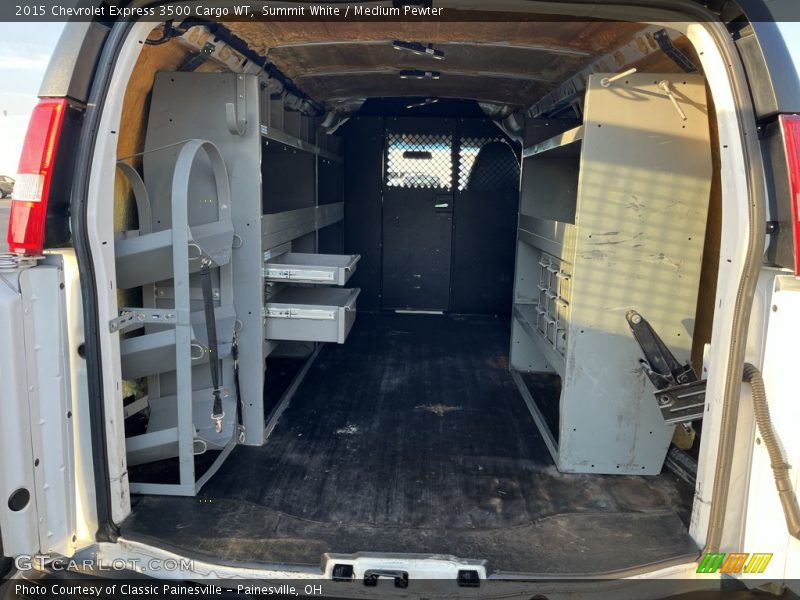 Summit White / Medium Pewter 2015 Chevrolet Express 3500 Cargo WT