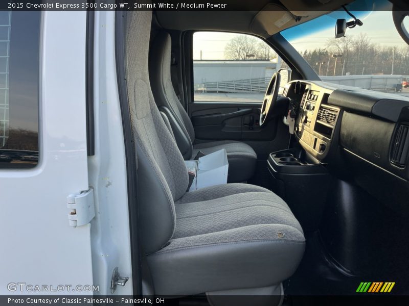 Summit White / Medium Pewter 2015 Chevrolet Express 3500 Cargo WT