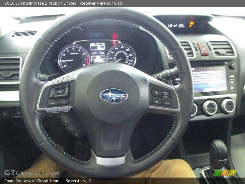 Ice Silver Metallic / Black 2016 Subaru Impreza 2.0i Sport Limited