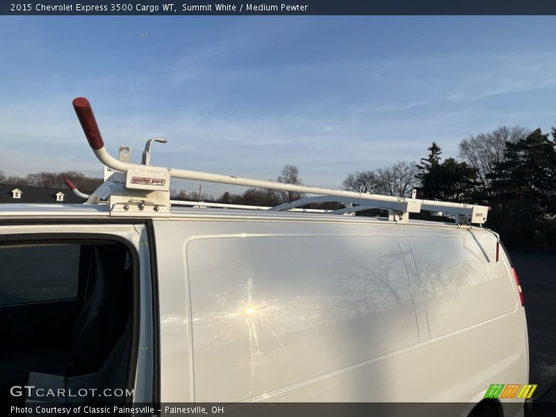 Summit White / Medium Pewter 2015 Chevrolet Express 3500 Cargo WT