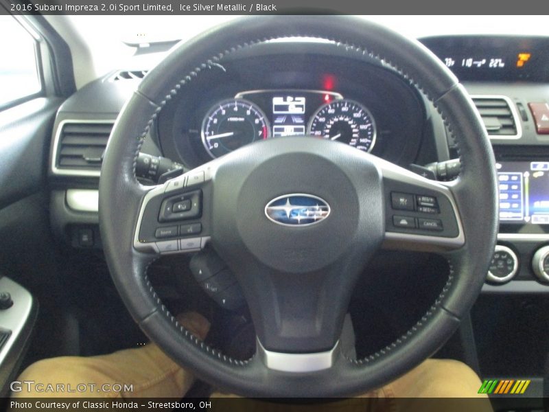 Ice Silver Metallic / Black 2016 Subaru Impreza 2.0i Sport Limited