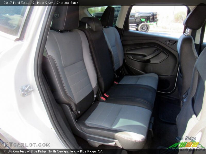 Ingot Silver / Charcoal Black 2017 Ford Escape S
