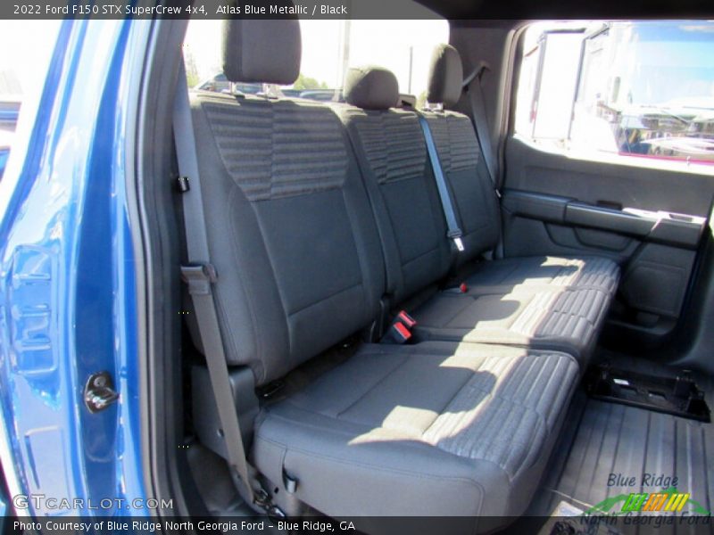 Atlas Blue Metallic / Black 2022 Ford F150 STX SuperCrew 4x4