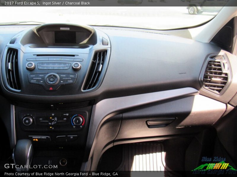 Ingot Silver / Charcoal Black 2017 Ford Escape S