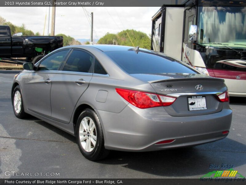 Harbor Gray Metallic / Gray 2013 Hyundai Sonata GLS