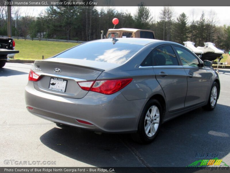 Harbor Gray Metallic / Gray 2013 Hyundai Sonata GLS