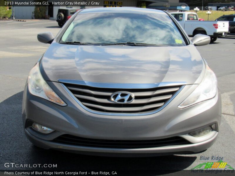 Harbor Gray Metallic / Gray 2013 Hyundai Sonata GLS