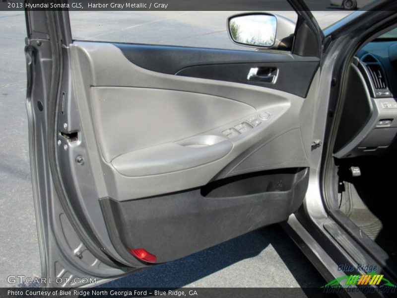 Harbor Gray Metallic / Gray 2013 Hyundai Sonata GLS