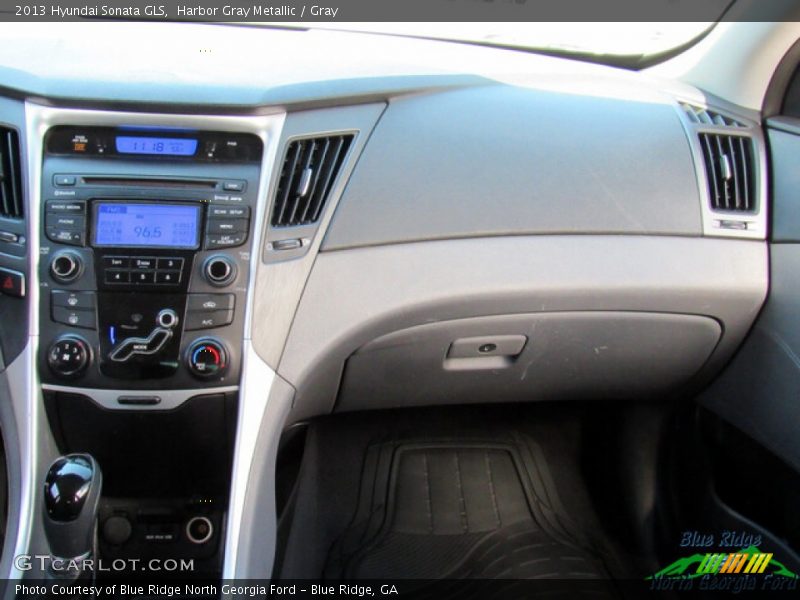 Harbor Gray Metallic / Gray 2013 Hyundai Sonata GLS