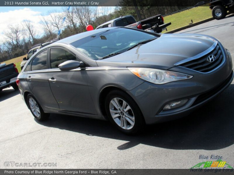 Harbor Gray Metallic / Gray 2013 Hyundai Sonata GLS