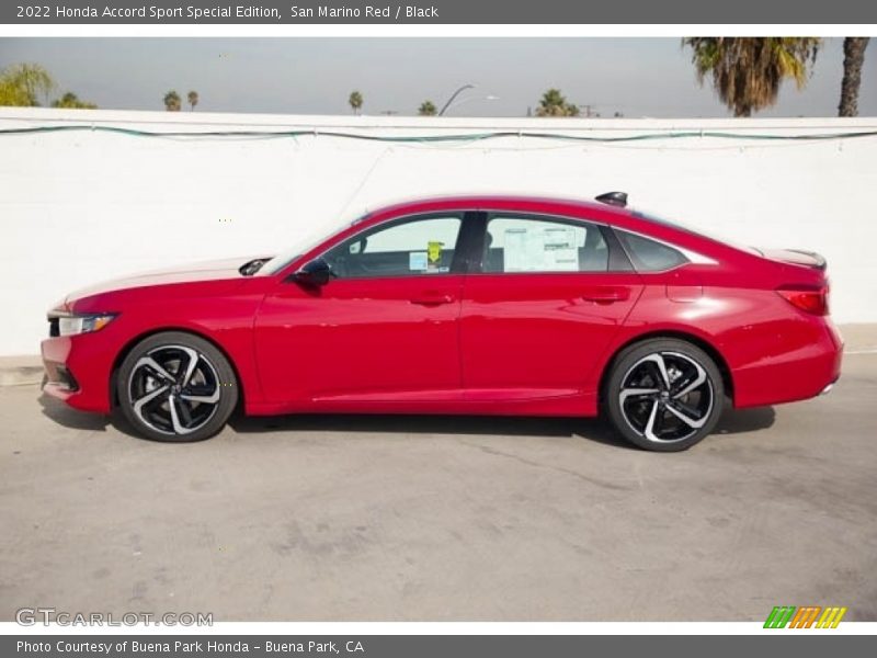  2022 Accord Sport Special Edition San Marino Red