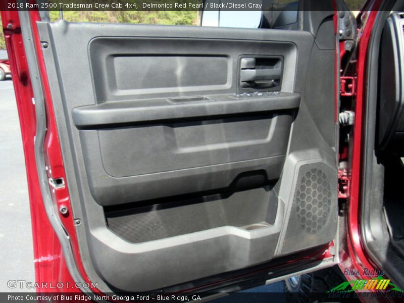 Delmonico Red Pearl / Black/Diesel Gray 2018 Ram 2500 Tradesman Crew Cab 4x4