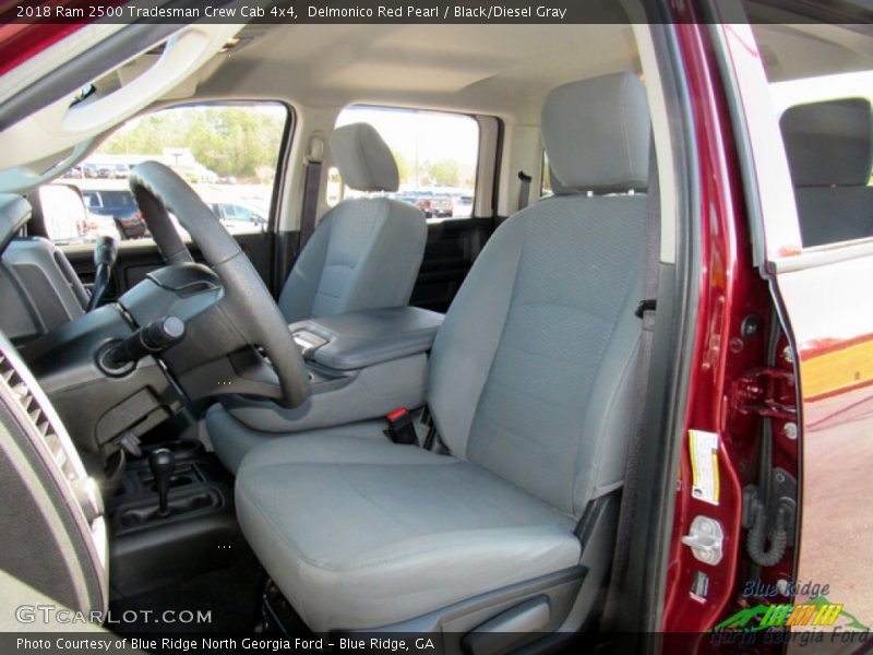 Delmonico Red Pearl / Black/Diesel Gray 2018 Ram 2500 Tradesman Crew Cab 4x4