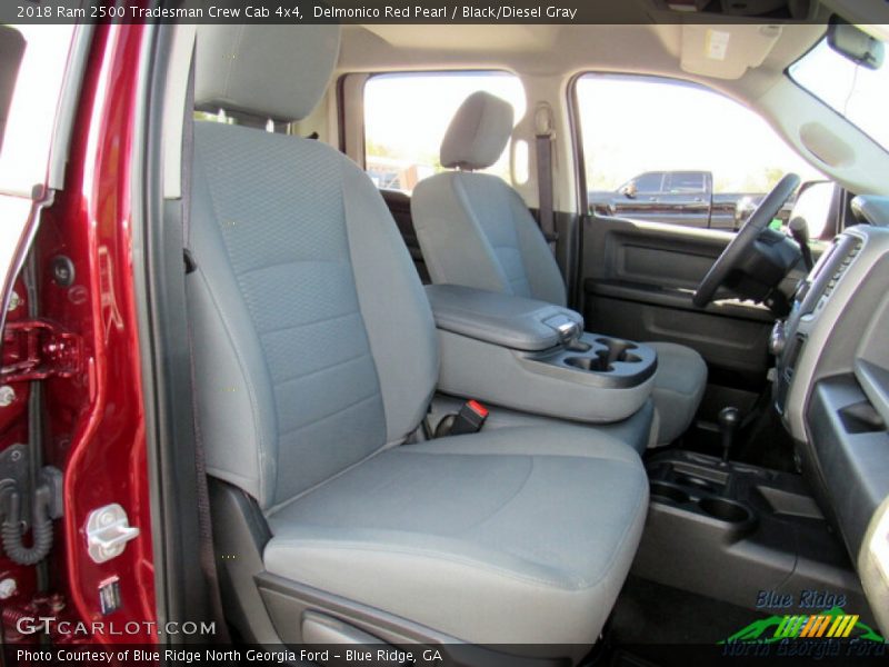 Delmonico Red Pearl / Black/Diesel Gray 2018 Ram 2500 Tradesman Crew Cab 4x4