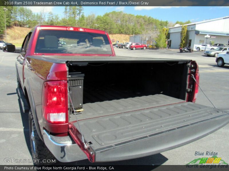 Delmonico Red Pearl / Black/Diesel Gray 2018 Ram 2500 Tradesman Crew Cab 4x4