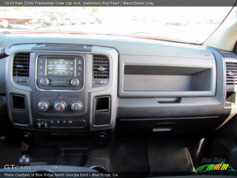 Delmonico Red Pearl / Black/Diesel Gray 2018 Ram 2500 Tradesman Crew Cab 4x4