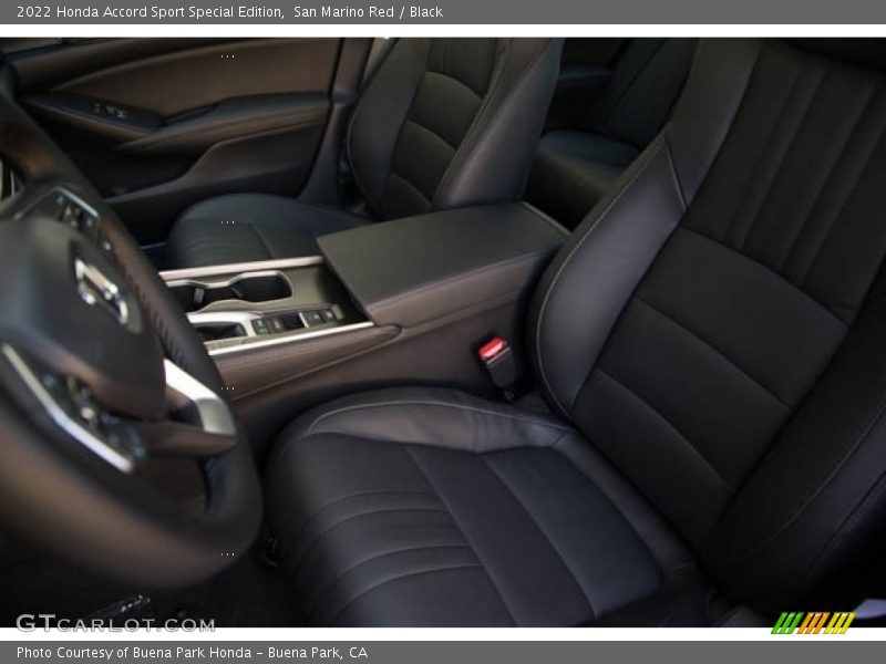 Front Seat of 2022 Accord Sport Special Edition